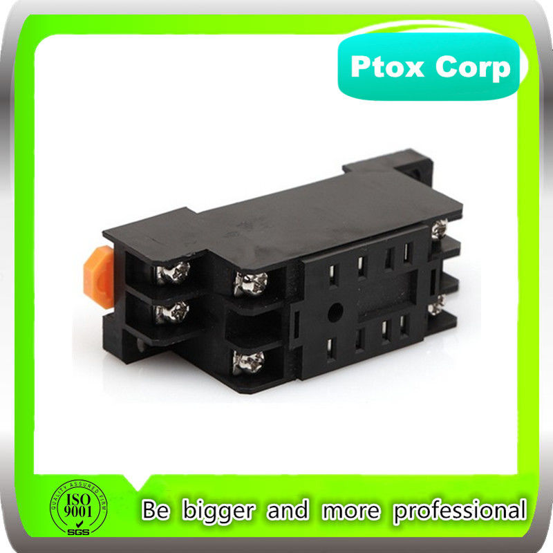 Original OMRON Style PYF08A 8 Pins Din Rail Mount Relay Base for MY2N/HH52P Power Relay