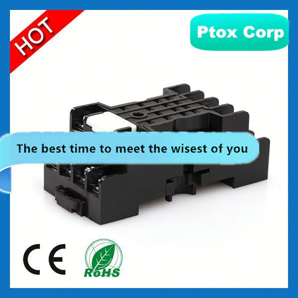 2014 Hot Sale Mini Motive 11 pin DIN rail relay socket manufacturer
